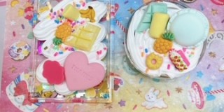 「スイーツしゃかしゃかキーホルダー」ワークショップ開催しました♪