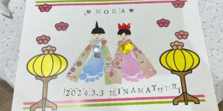 「ひなまつり足形アート」開催しました★