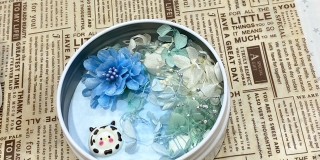 「アロマストーン缶」ワークショップ開催しました★