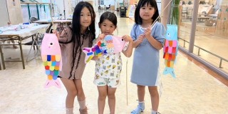「オリジナルこいのぼりを作ろう！」ワークショップ開催しました★