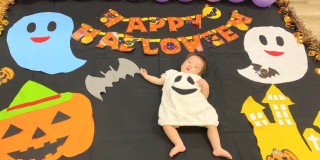 「ハロウィンねんねアート」開催しました♪