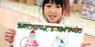 「クリスマス手形足形アート」ワークショップ開催しました★