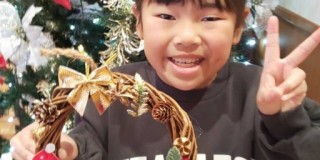 「クリスマスリース作り」ワークショップ開催しました★