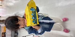 「段ボールクラフト作り」ワークショップ開催しました♪