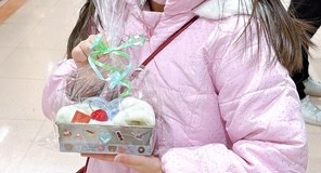 「バレンタインタオルケーキ作り」ワークショップ開催しました★