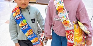 「お菓子ショルダーバッグ作り」ワークショップ開催しました♪