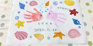 「海の日手形足形アート」開催しました★