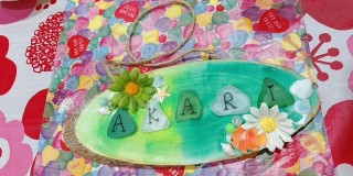 「びわこの日！シーグラスでネームプレートを作ろう♪」ワークショップ開催しました★