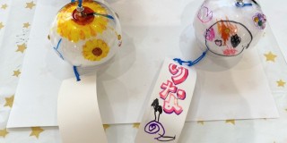 「風鈴を作ろう」ワークショップ開催しました♪