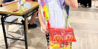 「お菓子ショルダーバッグを作ろう！」ワークショップ開催しました♪