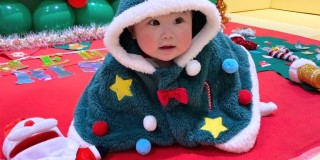 「クリスマスねんねアート」開催しました♪