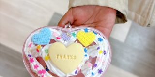 「しゃかしゃかキーホルダーをデコっちゃおう！」ワークショップ開催しました★